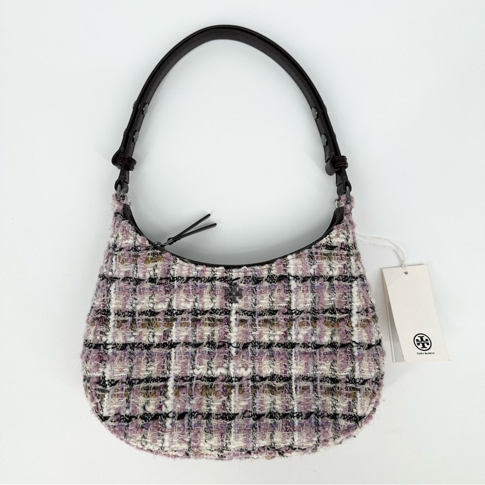 Tory Burch Emerson Tweed Shoulder Bag Small